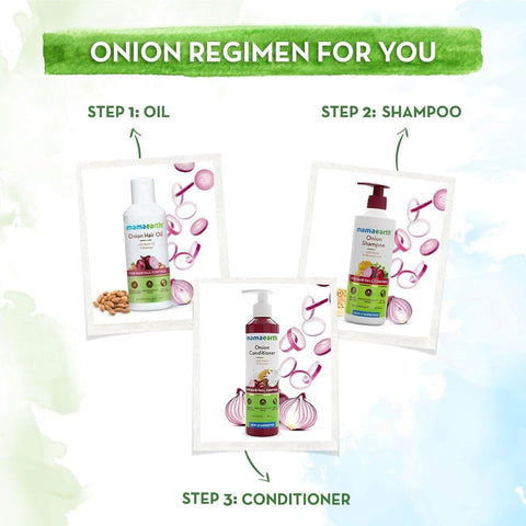 Mamaearth Onion Shampoo with Onion Oil & Plant Keratin - 400ml, Pack of 2 - Image 5
