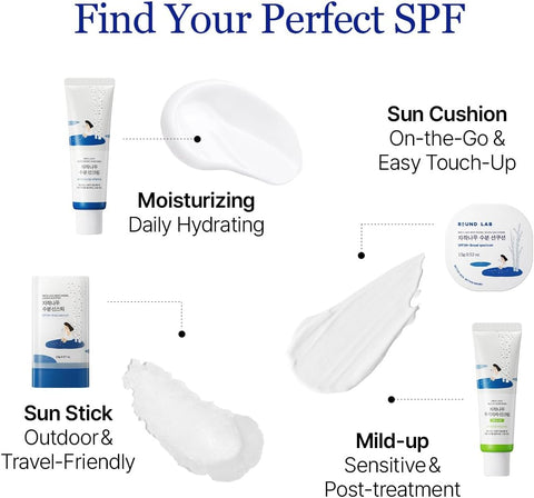 Round Lab Birch Juice Moisturizing Sunscreen SPF 50 - Lightweight, Organic, 50ml - Image 6
