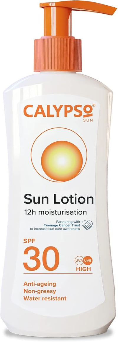 Calypso Press and Protect SPF30 Sun Lotion, Water Resistant, 200ml