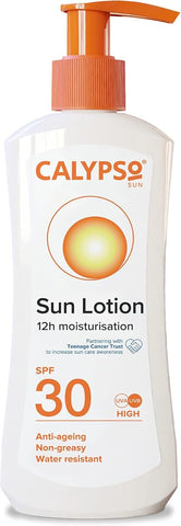 Calypso Press and Protect SPF30 Sun Lotion, Water Resistant, 200ml
