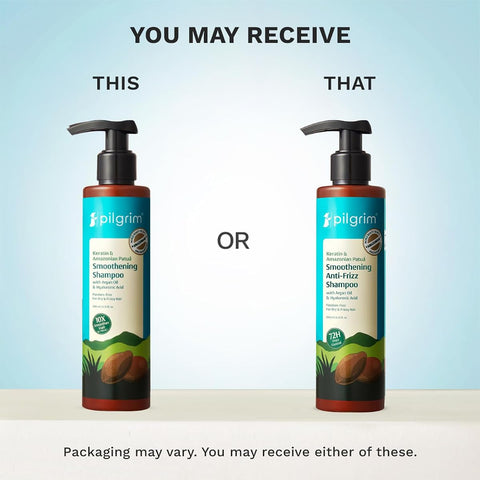 Pilgrim Keratin & Amazonian Patuá Smoothening Shampoo - Sulphate-Free, 200ml - Image 2