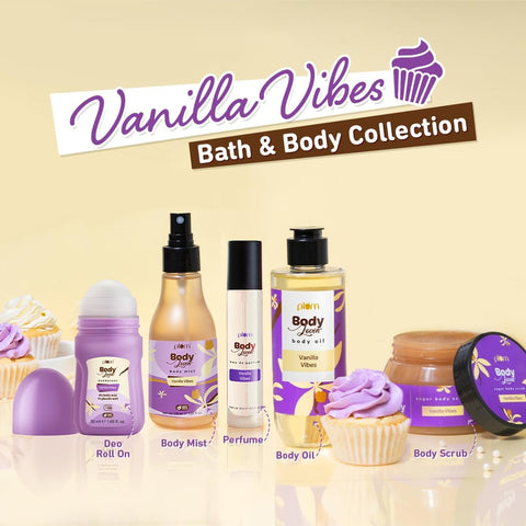 Plum BodyLovin' Vanilla Vibes Body Wash - Sulphate & Paraben Free, 240ml - Image 7