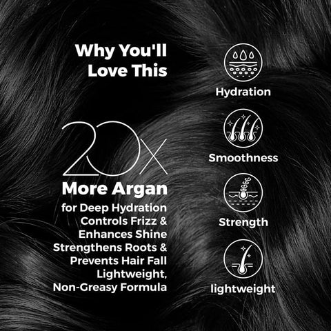 Brillaire Argan Oil for Hair - 20% Argan, 10% Olive, 100ml - Image 3