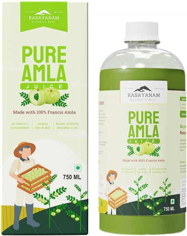 Rasayanam Pure Amla Juice 750 ML