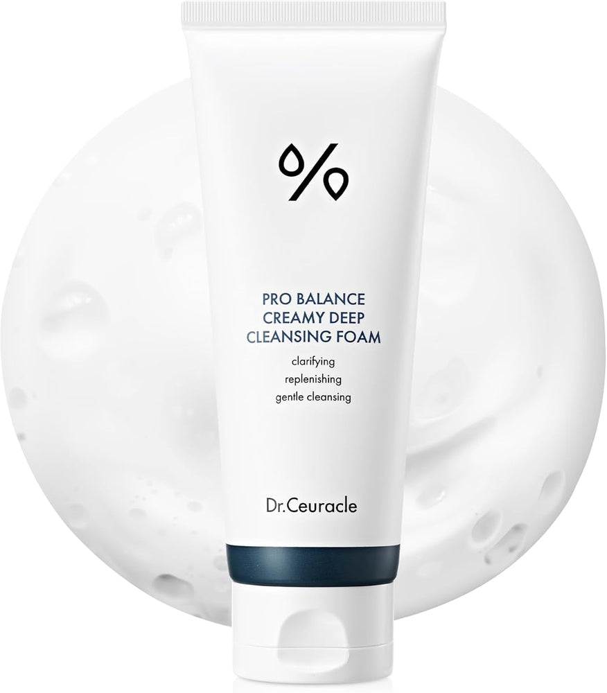 Dr.Ceuracle Pro Balance Creamy Deep Cleansing Foam with Hyaluronic Acid, 150ml