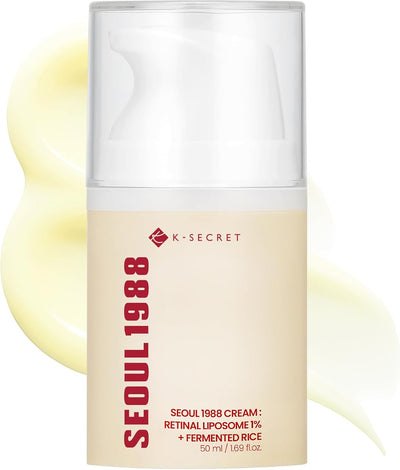 K-SECRET SEOUL 1988 Face Moisturiser - Retinal Liposome 1% & Fermented Rice - 50ml