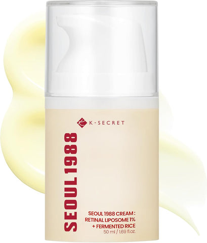 K-SECRET SEOUL 1988 Face Moisturiser - Retinal Liposome 1% & Fermented Rice - 50ml
