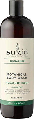 Sukin Botanical Body Wash - Signature Scent, 500ml