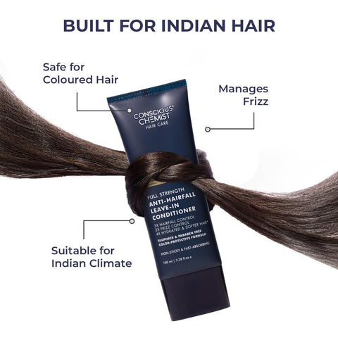 Conscious Chemist Full Strength Anti - Hairfall Leave - In Conditioner 100 ml