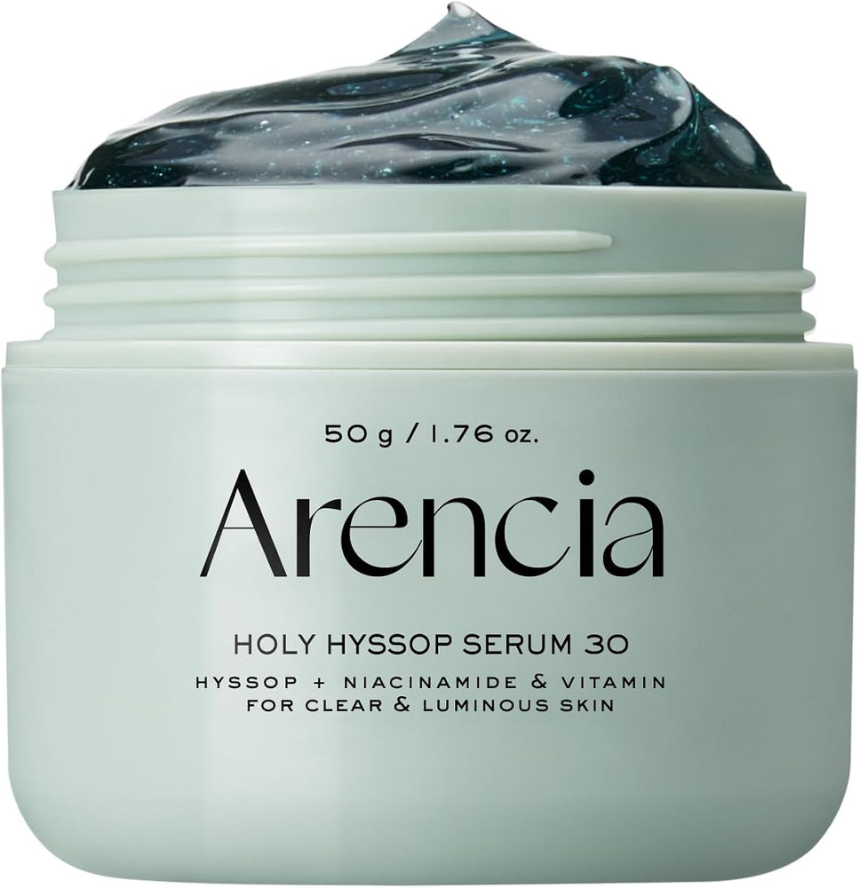 Arencia Holy Hyssop Serum - Face Treatment with Vitamin A, C, E, Peptide - 50g
