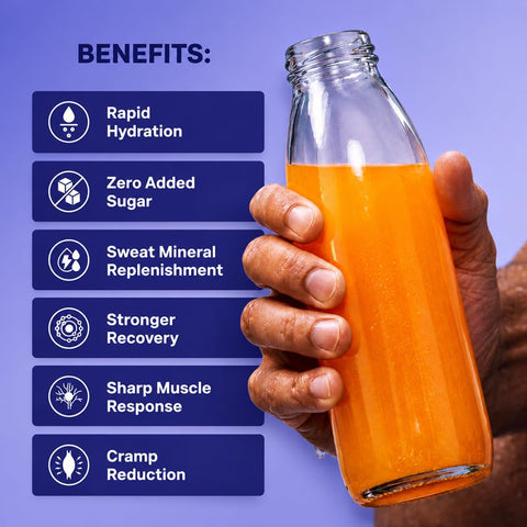 Wellcore OSMO Electrolyte Hydration Blend - Valencia Orange, 270g - Image 3