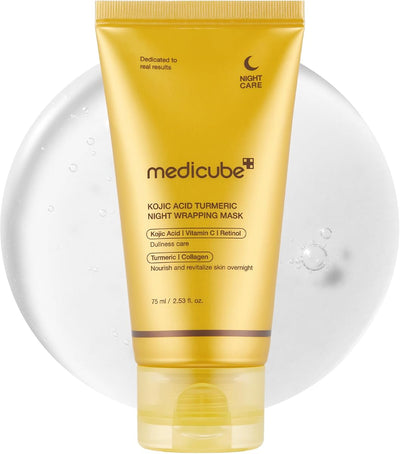 Medicube Night Wrapping Mask with Kojic Acid & Turmeric - 75Ml