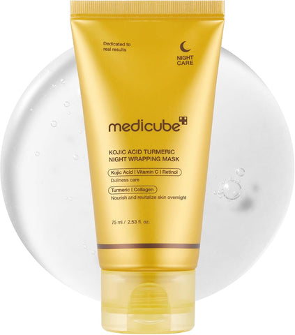 Medicube Night Wrapping Mask with Kojic Acid & Turmeric - 75Ml
