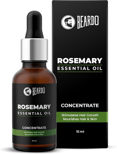 Beardo Rosemary Essential Oil - Pure, Nourishing Blend - 15ml