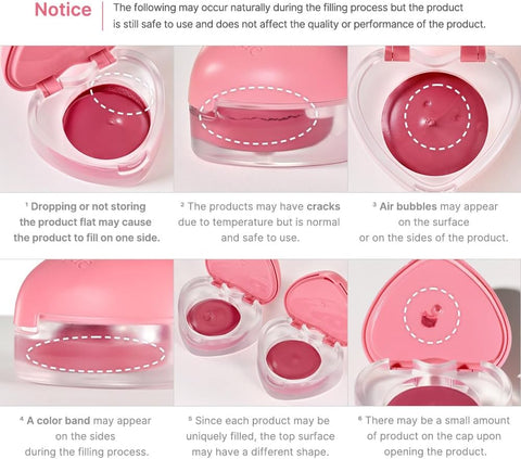 Dasique Souffle Color Pot #10 Sweet Pink - Semi-Matte Lip & Cheek Cream - Image 8