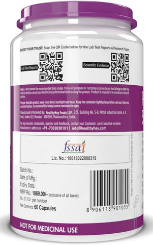 HealthyHey Nutrition Probiotics - 50 Billion CFU, Multi-Strain, 60 Veg Capsules - Image 8