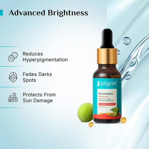 Pilgrim Vitamin C Face Serum - 15% Concentration, 20ml - Image 6