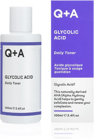 Kuwa Supplements Glycolic Acid Daily Facial Toner with Hyaluronic Acid & Betaine - 100ml