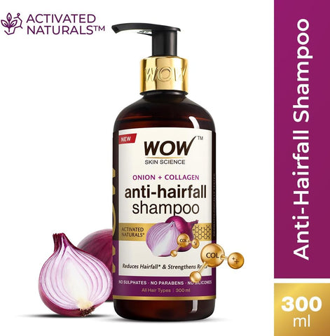 WOW Skin Science Onion Red Seed Oil Shampoo - 300ml - Image 3