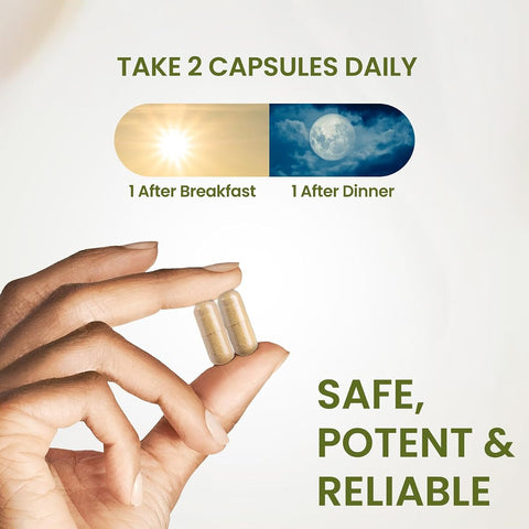 Herbal Max Safed Musli Capsules - 800mg, 60 Capsules - Image 5