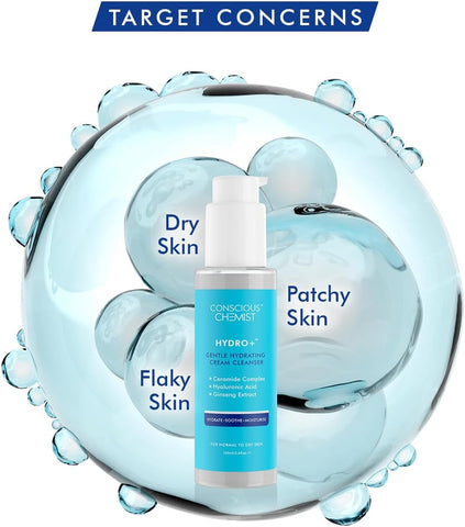 Conscious Chemist Gentle Hydrating Face Wash with Hyaluronic Acid & Ceramides - 100ml - Image 5