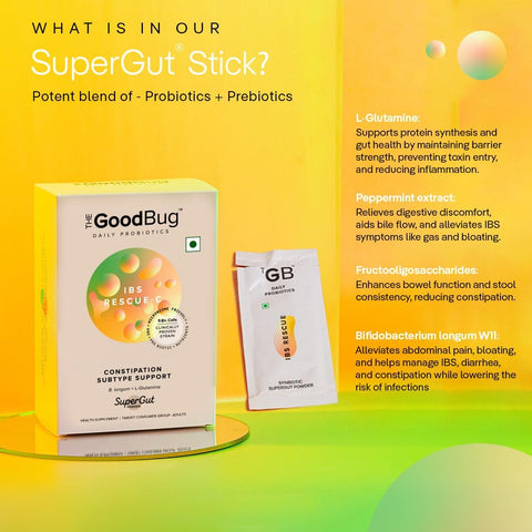 The Good Bug IBS Rescue C Synbiotic SuperGut Powder - 15 Day Pack - Image 3