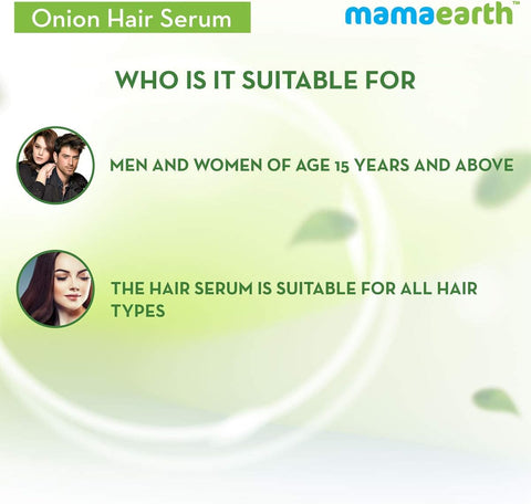 Mamaearth Onion Hair Serum with Biotin & D-Panthenol - 100ml - Image 5