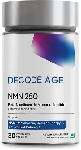 Decodeage Uthever NMN Supplement - 250mg, 30 Capsules
