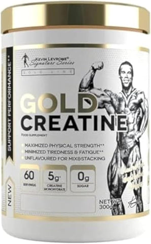 Kevin Levrone Gold Creatine - Unflavoured Powder, 300g - 60 Servings