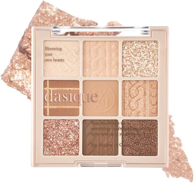 Dasique Shadow Palette #15 Beige Knit - Smooth Matte & Pearl - 9.2g
