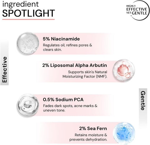 Deconstruct Face Serum with 2% Alpha Arbutin + 5% Niacinamide - 30ml - Image 5