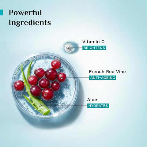 Pilgrim Face Cleanser with Red Vine & Vitamin C, 100ml - Image 4