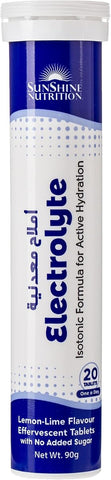 Sunshine Nutrition Isotonic Electrolyte Effervescent Tablets, 20 Pack - Image 2