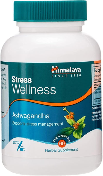 Himalayan Organics Herbal Ashvagandha Veg Capsules - 60 Count