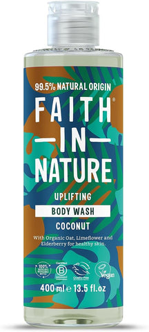 Faith In Nature Body Wash - Jojoba, 400ml