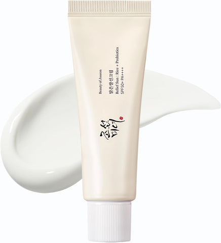Beauty of Joseon Relief Sun Rice Probiotics SPF 50+ PA++++ Korean Sunscreen sunblock for Face Daily Sunscreen for Men Women Skincare 50ml