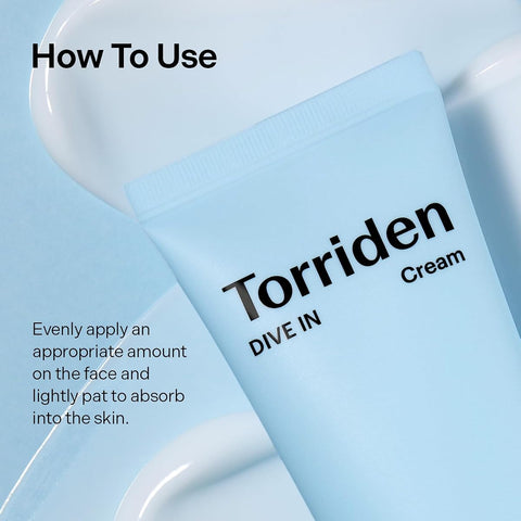 Torriden Dive In Low Molecular Hyaluronic Acid Face Moisturiser Cream, 80ml - Image 6