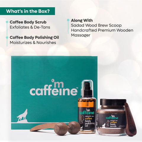 mCaffeine Coffee Destress Gift Kit200 gm