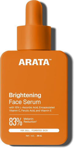 Arata Vitamin C Face Serum - Anti-Aging & Collagen Boosting, 30 ml