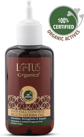 Lotus Organics+ Hair Fall Control Multi-Herbs Oil - 200ml - Image 2