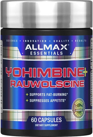 Allmax Nutrition Yohimbine HCl + Rauwolscine Capsules - 60 Count, 3.0mg