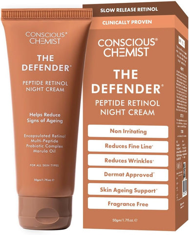 Conscious Chemist Retinol Moisturizer Cream - 0.2% Retinol, 50g
