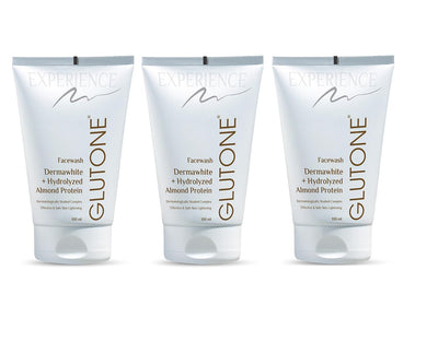 Glutone Face Wash DermaWhite + Hydrolyzed Almond Protein 100 ml