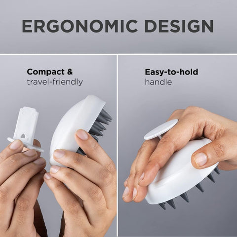 Pee Safe Scalp Massager & Shampoo Brush - Silicone, 1 Count - Image 3