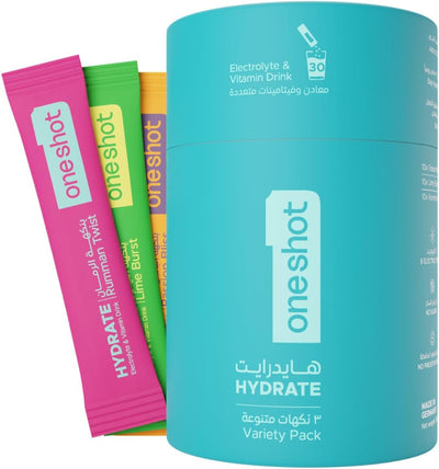 OneShot Hydrate (عبوة اكتشاف، 30 عصا) أعواد الترطيب