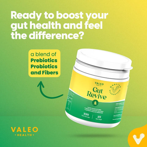 Valeo Gut Revive Powder - Psyllium Husk, Prebiotics & Probiotics - 280g - Image 7
