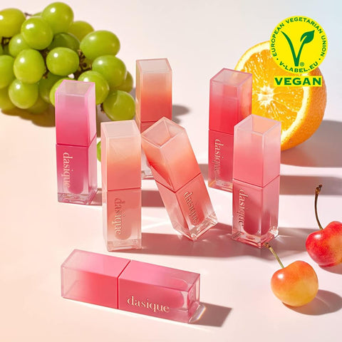Dasique Juicy Dewy Tint - Cherry Soda, Vegan Glossy Lip Stain, 1 Unit - Image 6