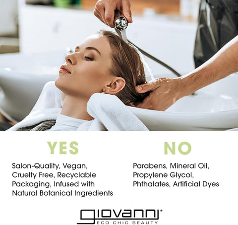 Giovanni Biotin & Collagen Strengthening Shampoo with Hyaluronic Acid - 399ml - Image 2