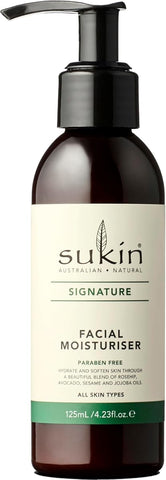 Sukin Signature Facial Moisturiser with Rosehip & Aloe Vera, 125ml