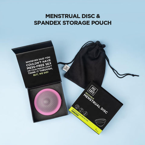 Pee Safe Menstrual Disc - Reusable, Leak-Free Comfort, 12-Hour Protection - Image 4